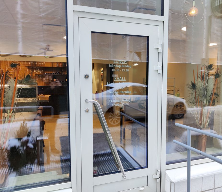 Dekaler öppettider fönsterdekor dekaler stockholm butik restaurang kontor