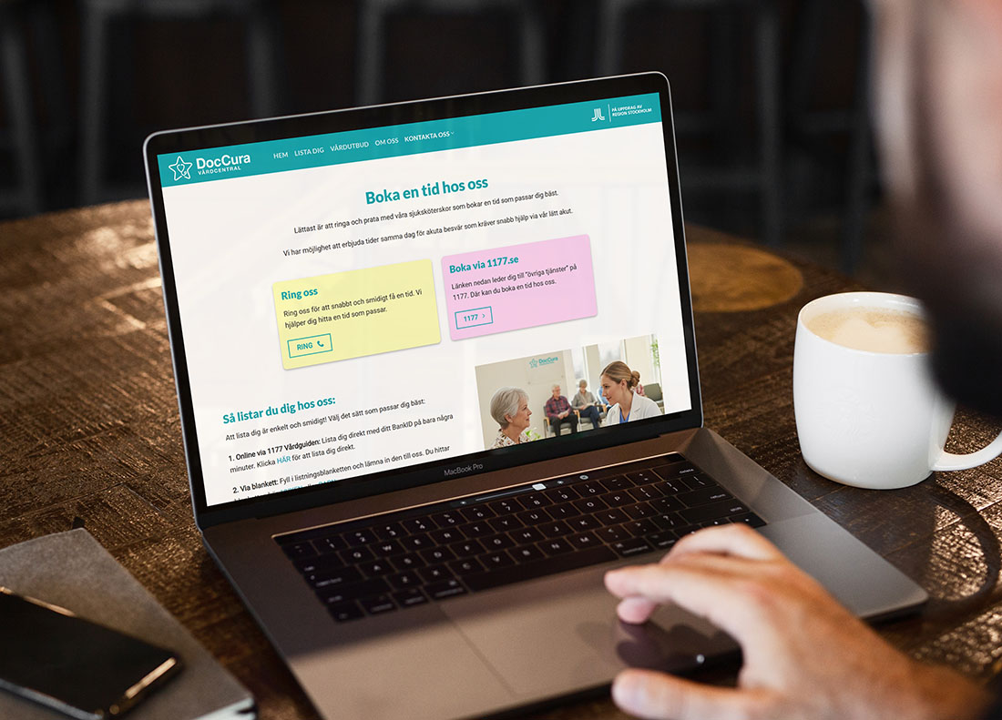 hemsida vardcentral webbdesign stockholm